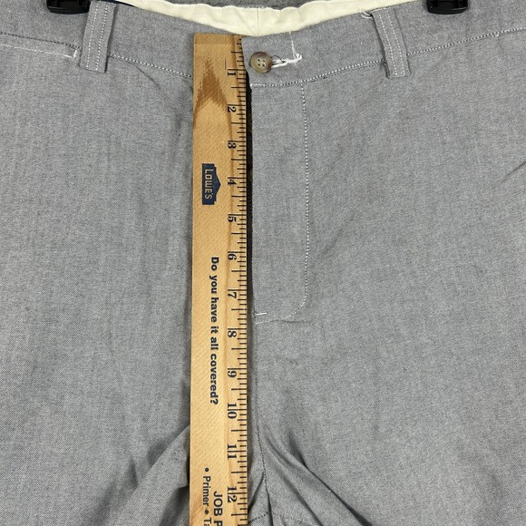 Polo Ralph Lauren Shorts Mens 36 Gray Classic Chino Button‎ Fly Casual Summer - Picture 4 of 10